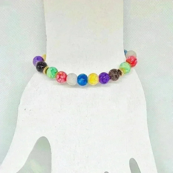 Colorful Chakra Reiki beaded Bracelet - Picture 4 of 6